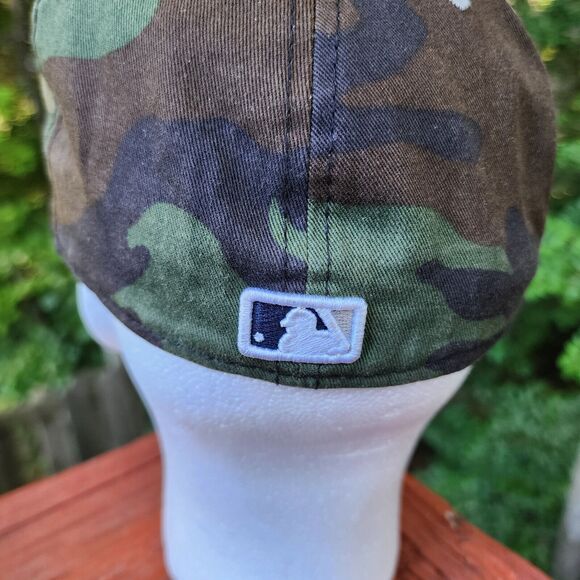 New York Yankees Mens Hat Cap New Era MLB 59Fifty Fitted - Size 7 1/4 Camouflage - Picture 7 of 16